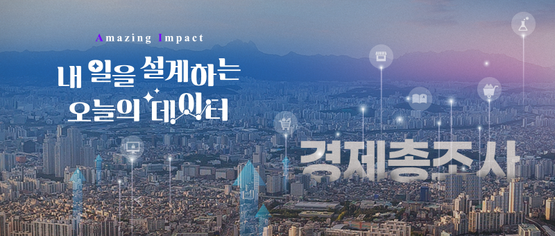 Amazing Impact 내일을 설계하는 오늘의 데이터 - 경제총조사